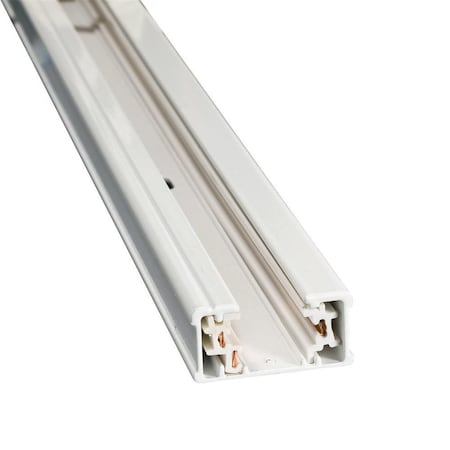 Jesco 4 ft. Single Circuit Halo Track - White H1TR4-WT